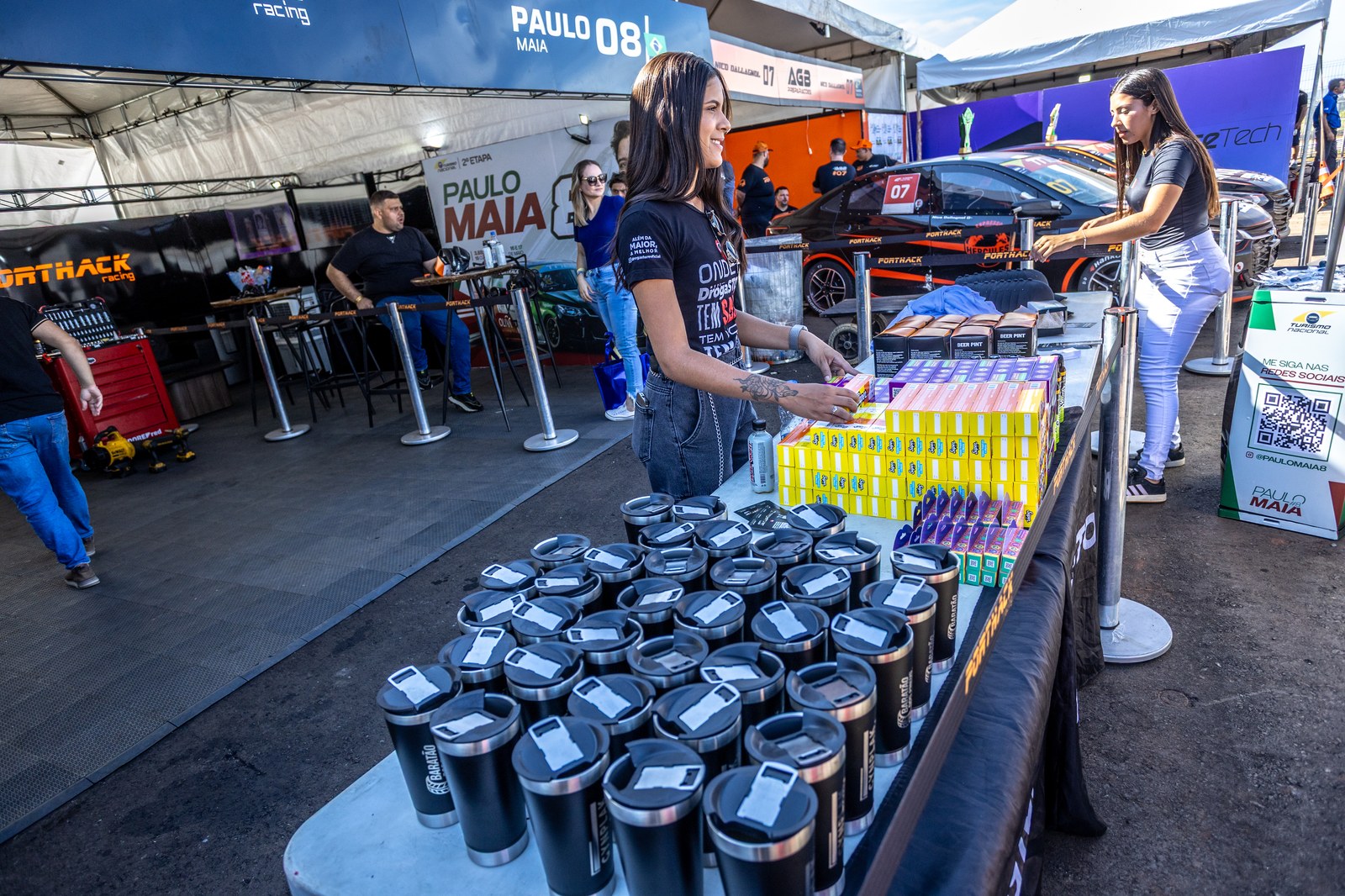 Experiência VIP no paddock